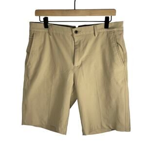 Dunning Golf Player Fit Woven Shorts 10" – Tan – Men’s Size 32 – Used